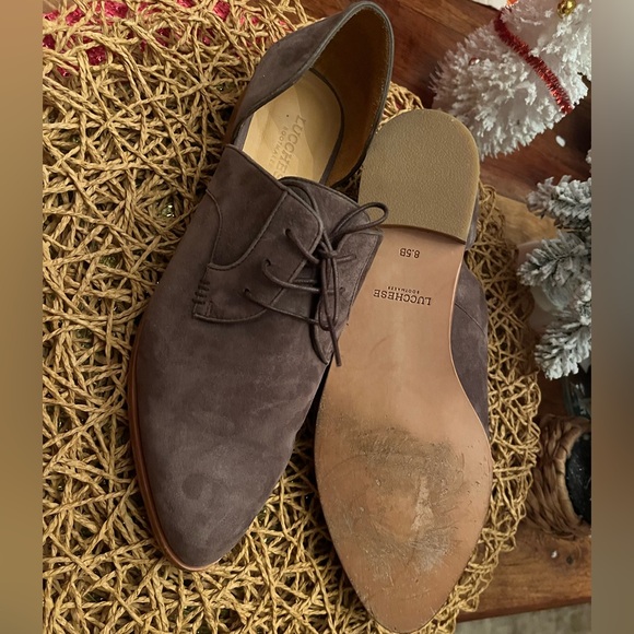 Women’s Suede Lucchese Flats Sz 8.5 - Picture 10 of 12